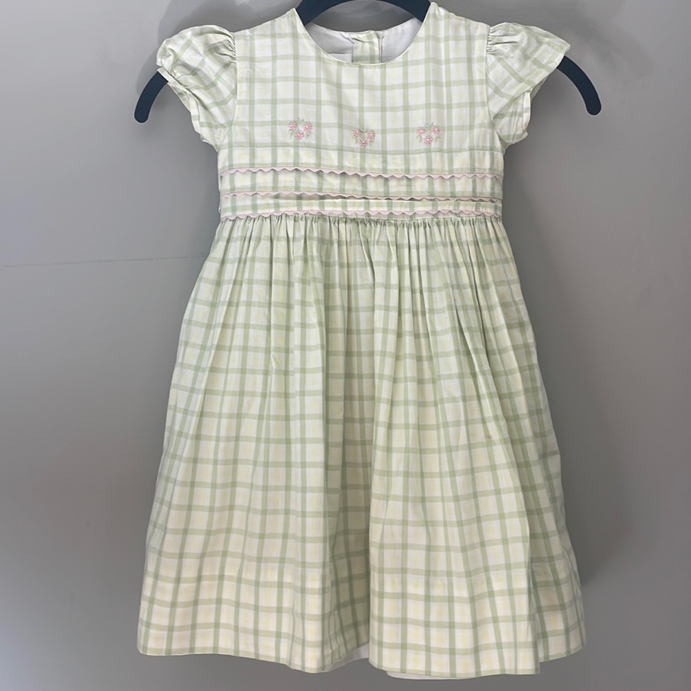 STRASBURG 3 YEARS PLAID DRESS